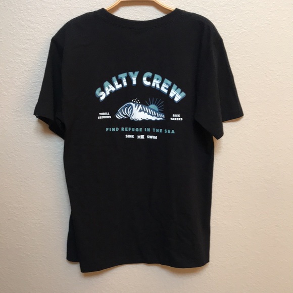 Salty crew black tee - Picture 5 of 6